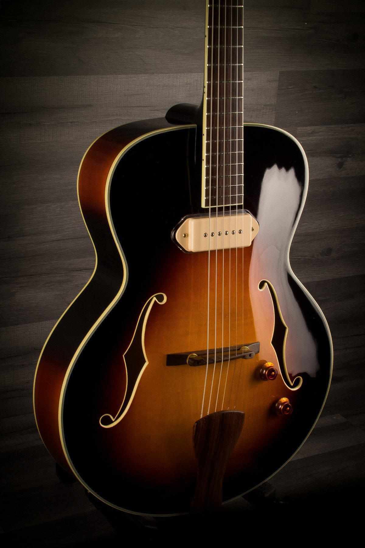 USED - Eastman Ar405E Sunburst Archtop Guitar