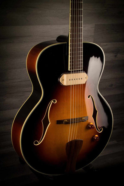 USED - Eastman Ar405E Sunburst Archtop Guitar