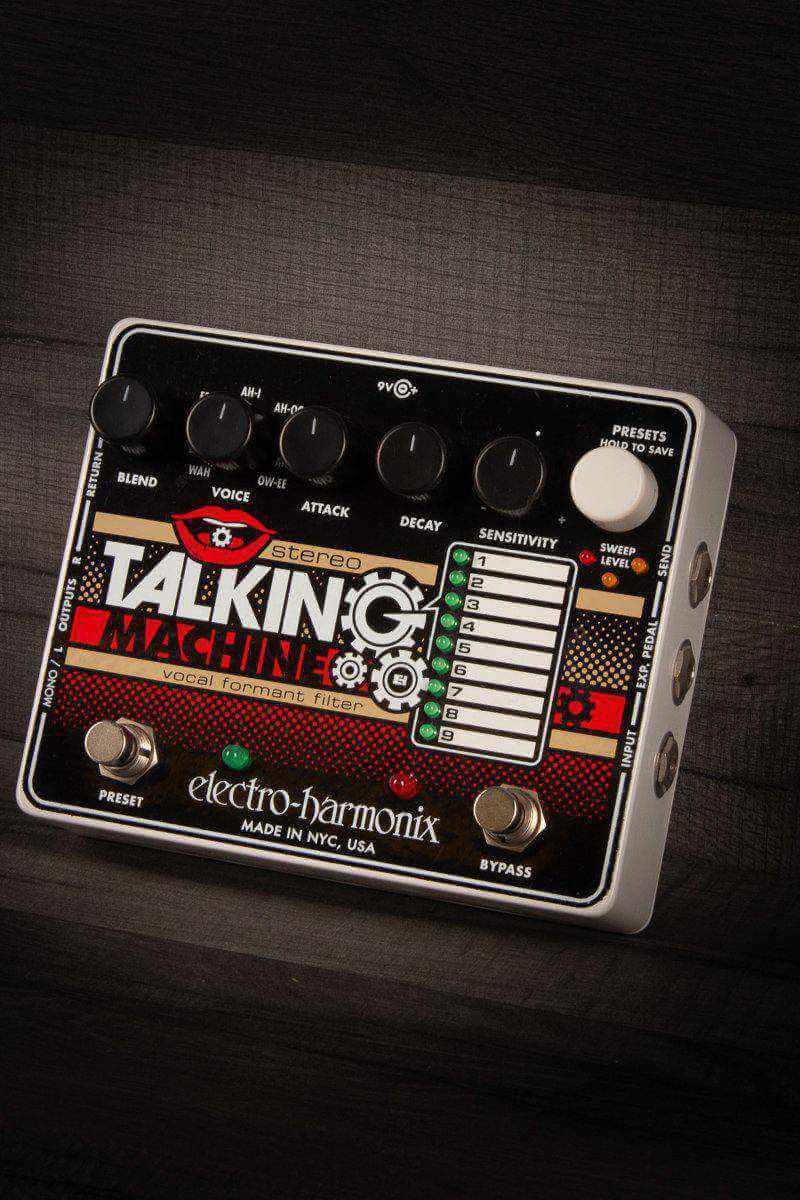Electro-Harmonix - Stereo Talking Machine Vocal Formant Filter Pedal