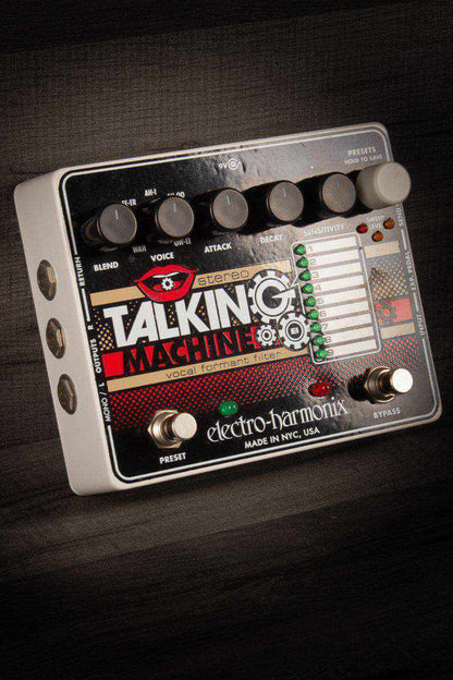 Electro-Harmonix - Stereo Talking Machine Vocal Formant Filter Pedal