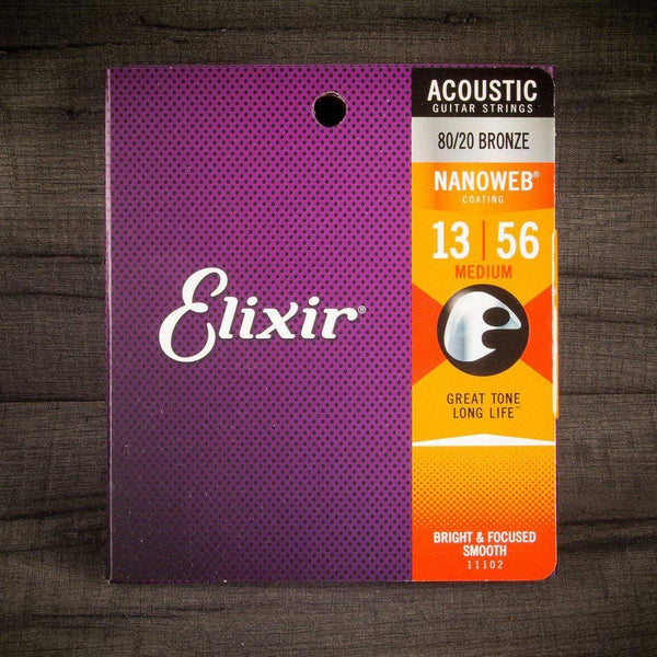 Elixir nanoweb on sale acoustic strings
