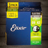Elixir Electric Optiweb Guitar Strings 3 Pack: 9-42 - MusicStreet