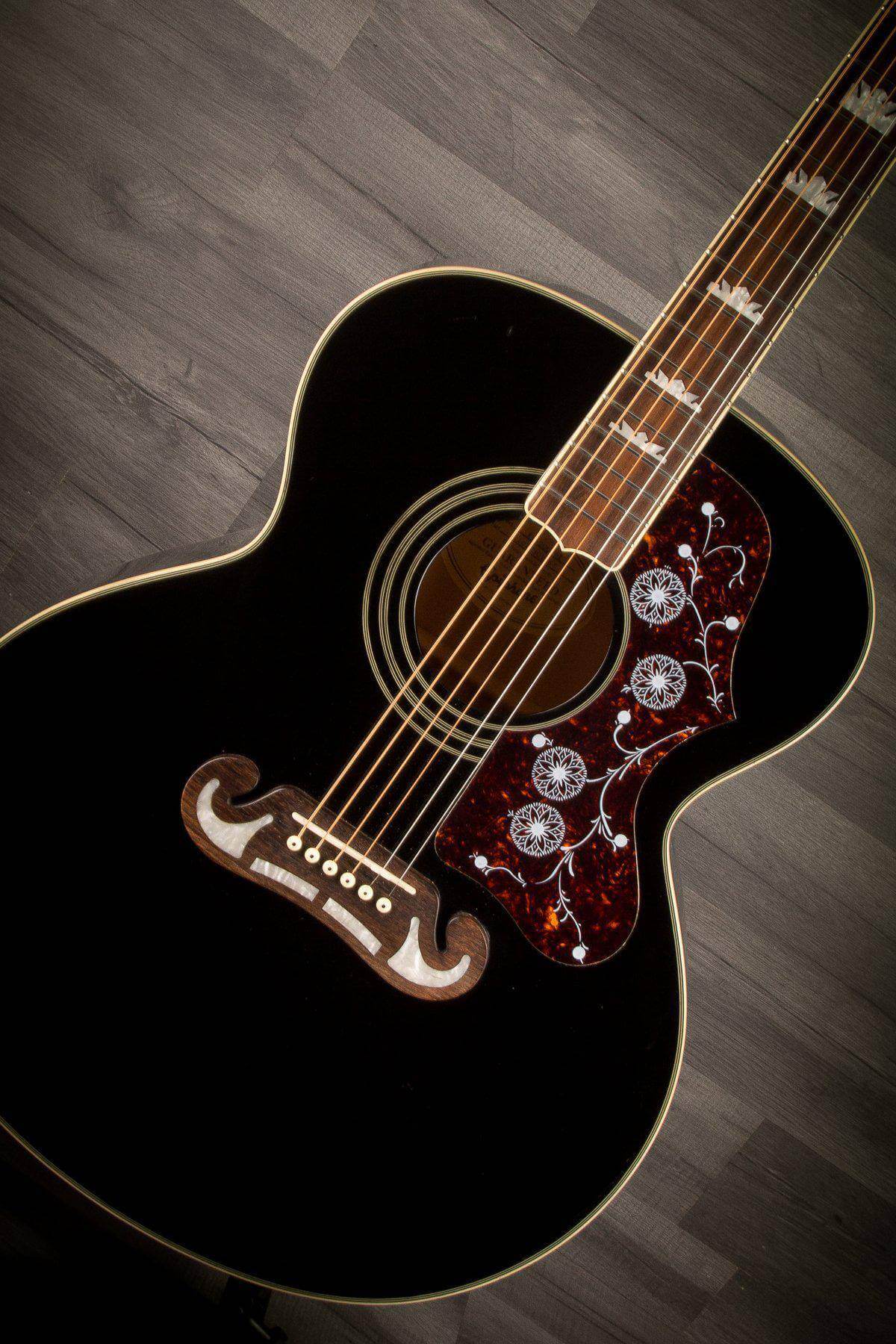 USED - Epiphone EJ200 - Black