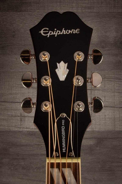 USED - Epiphone Hummingbird Pro Acoustic Guitar - Faded Cherry