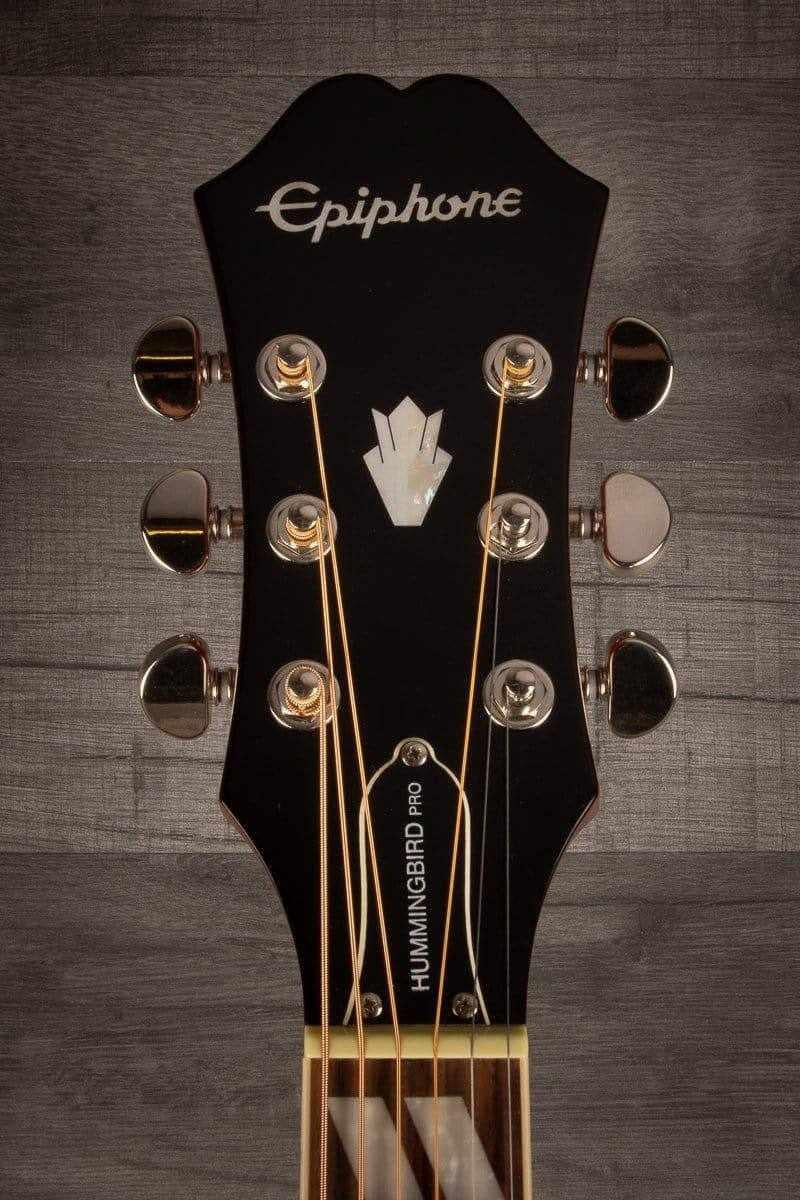 USED - Epiphone Hummingbird Pro Acoustic Guitar - Faded Cherry