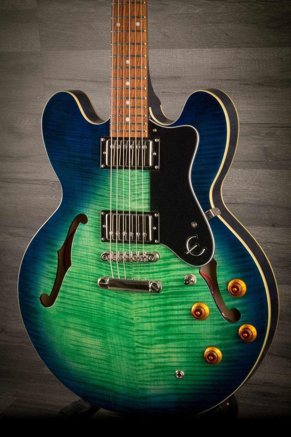 USED - Epiphone Dot Deluxe Aquamarine