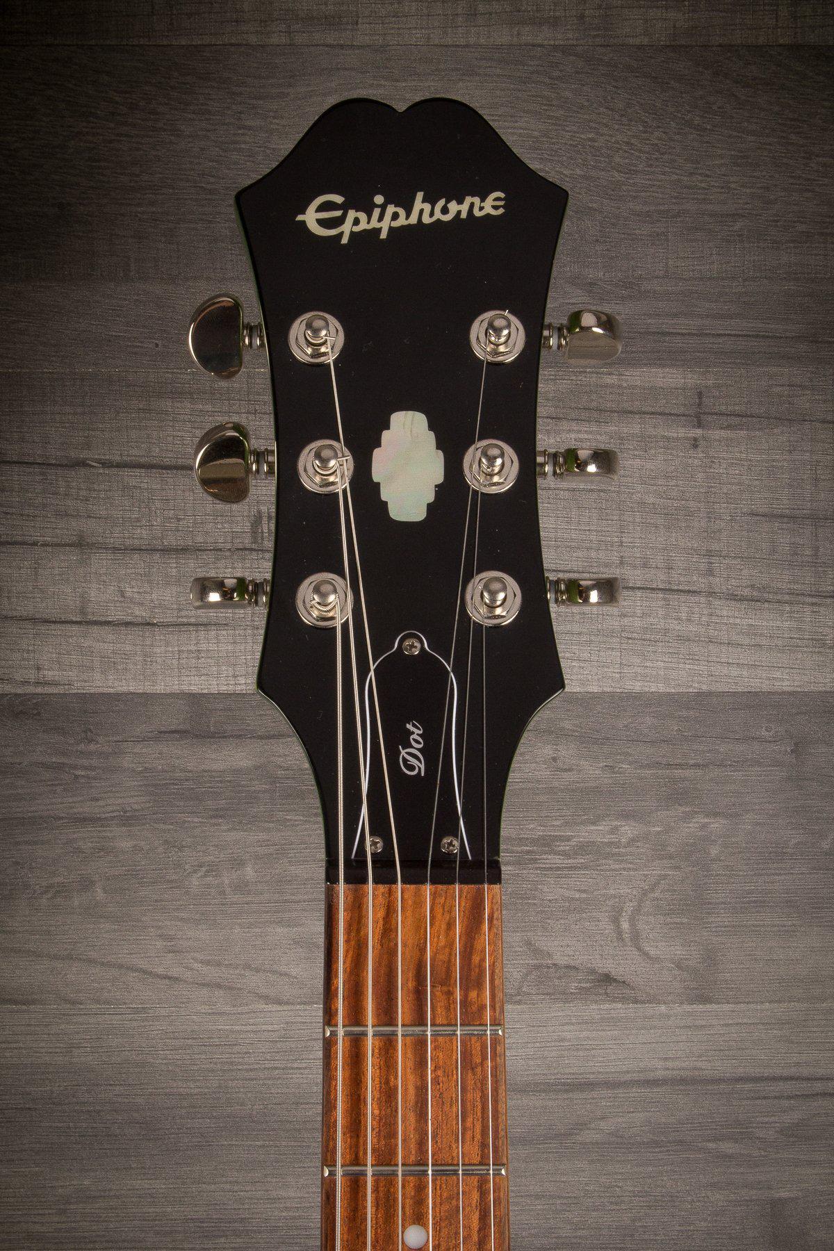 Epiphone Electric Guitar USED - Epiphone Dot Deluxe Aquamarine