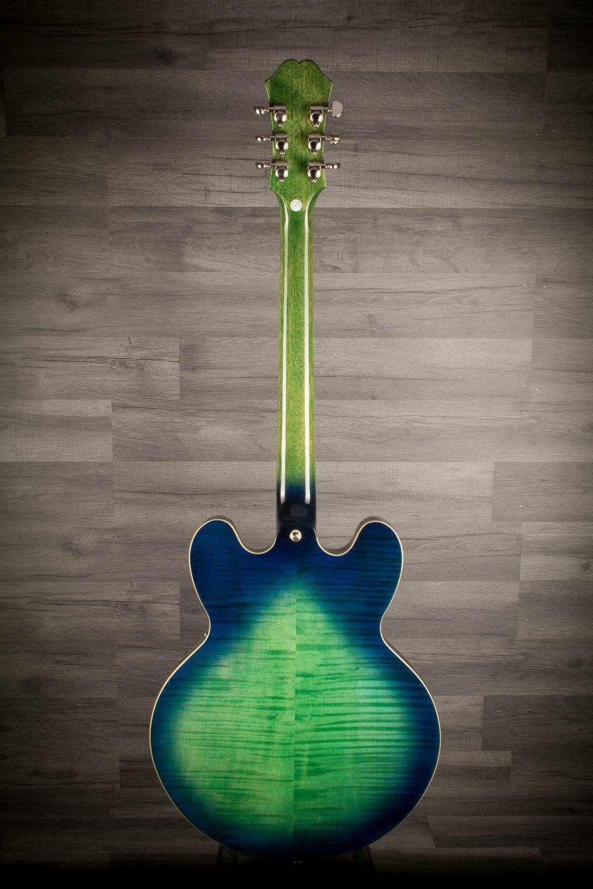 USED - Epiphone Dot Deluxe Aquamarine