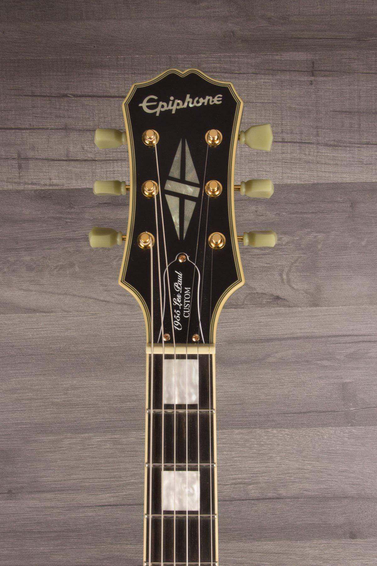 USED - Epiphone Les Paul Custom Inspired by 1955, Ebony inc hard case