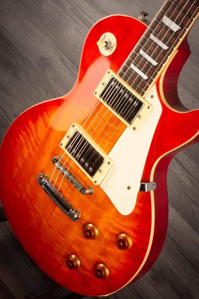 Epiphone Electric Guitar USED - Epiphone Les Paul Standard Cherry Sunburst - Plus Top