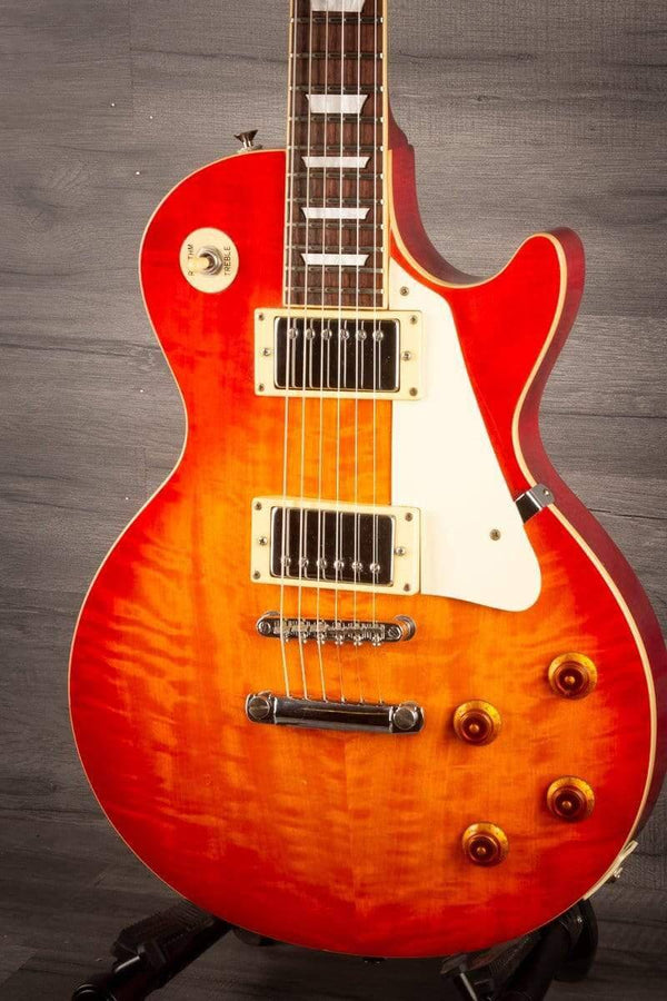 Epiphone Electric Guitar USED - Epiphone Les Paul Standard Cherry Sunburst - Plus Top