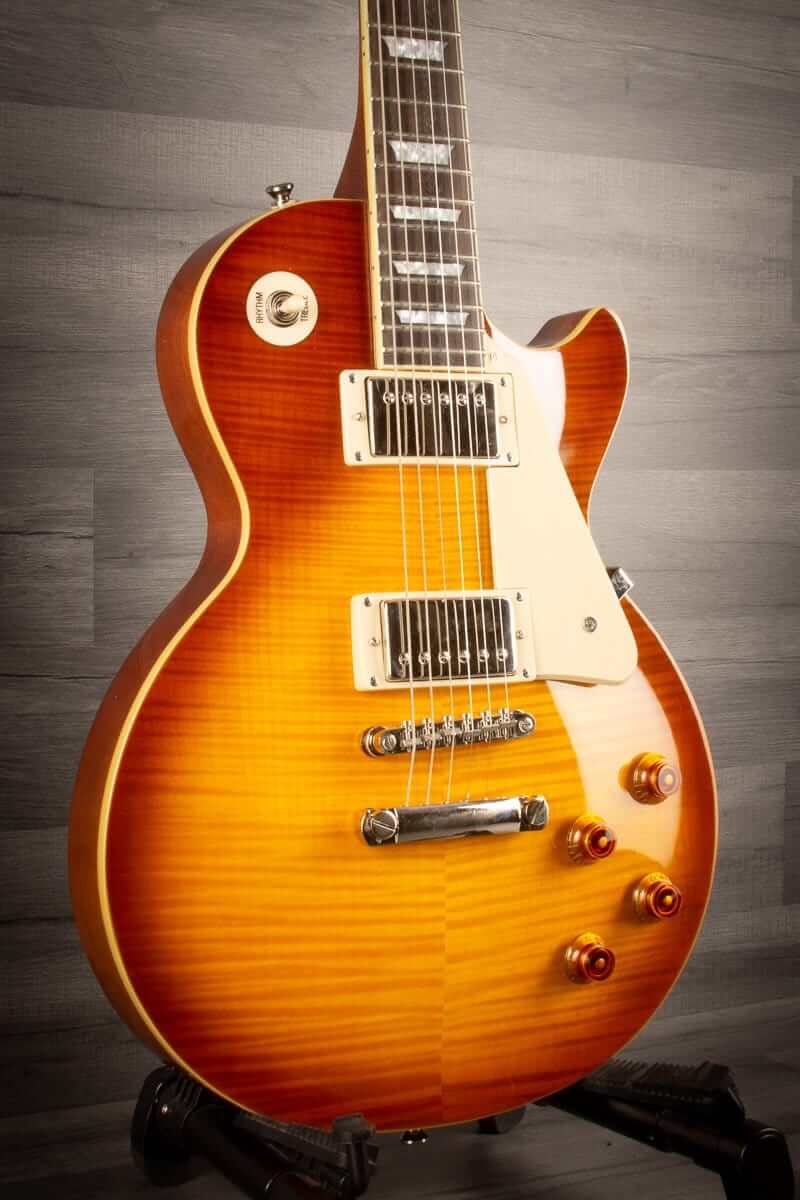 Epiphone Electric Guitar USED - Epiphone Les Paul Standard Plus Top Pro - Honey Burst