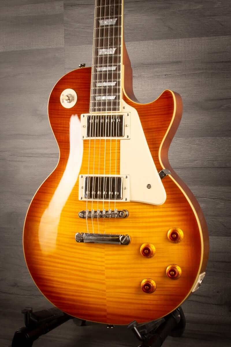 Epiphone Electric Guitar USED - Epiphone Les Paul Standard Plus Top Pro - Honey Burst