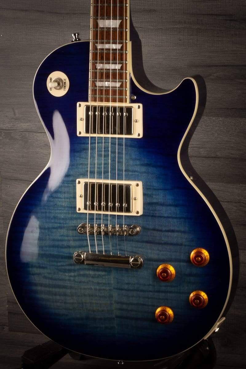 USED - Epiphone Les Paul Standard Plus Top Trans Blueburst