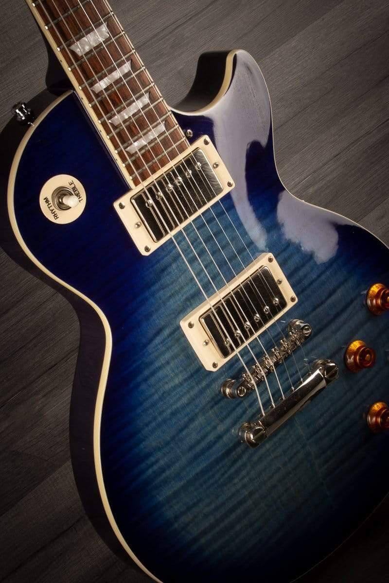 USED - Epiphone Les Paul Standard Plus Top Trans Blueburst