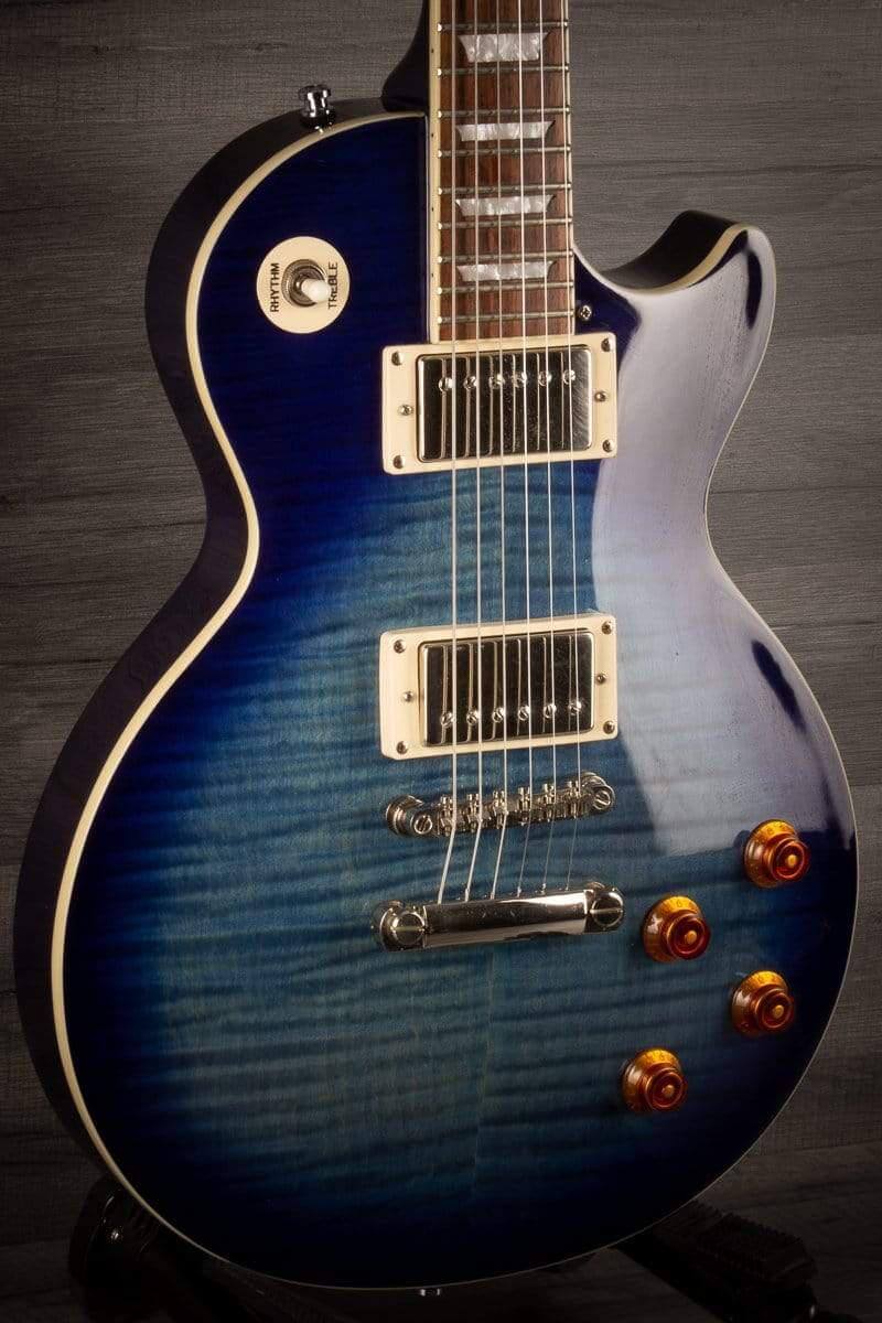 USED - Epiphone Les Paul Standard Plus Top Trans Blueburst
