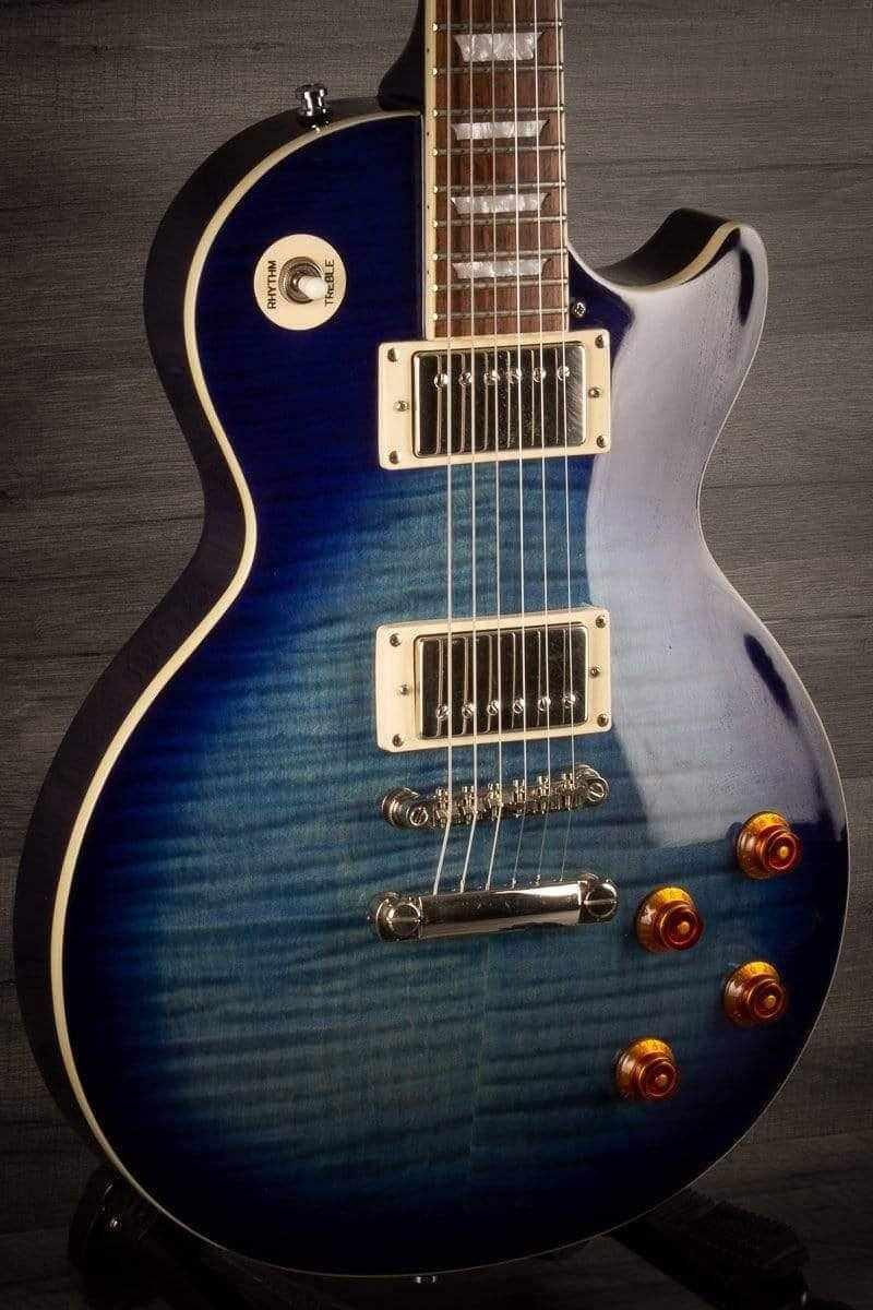 USED - Epiphone Les Paul Standard Plus Top Trans Blueburst