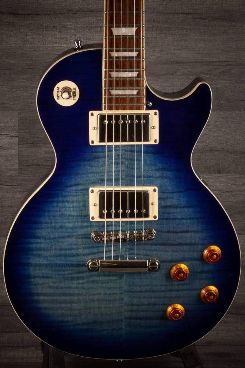 USED - Epiphone Les Paul Standard Plus Top Trans Blueburst