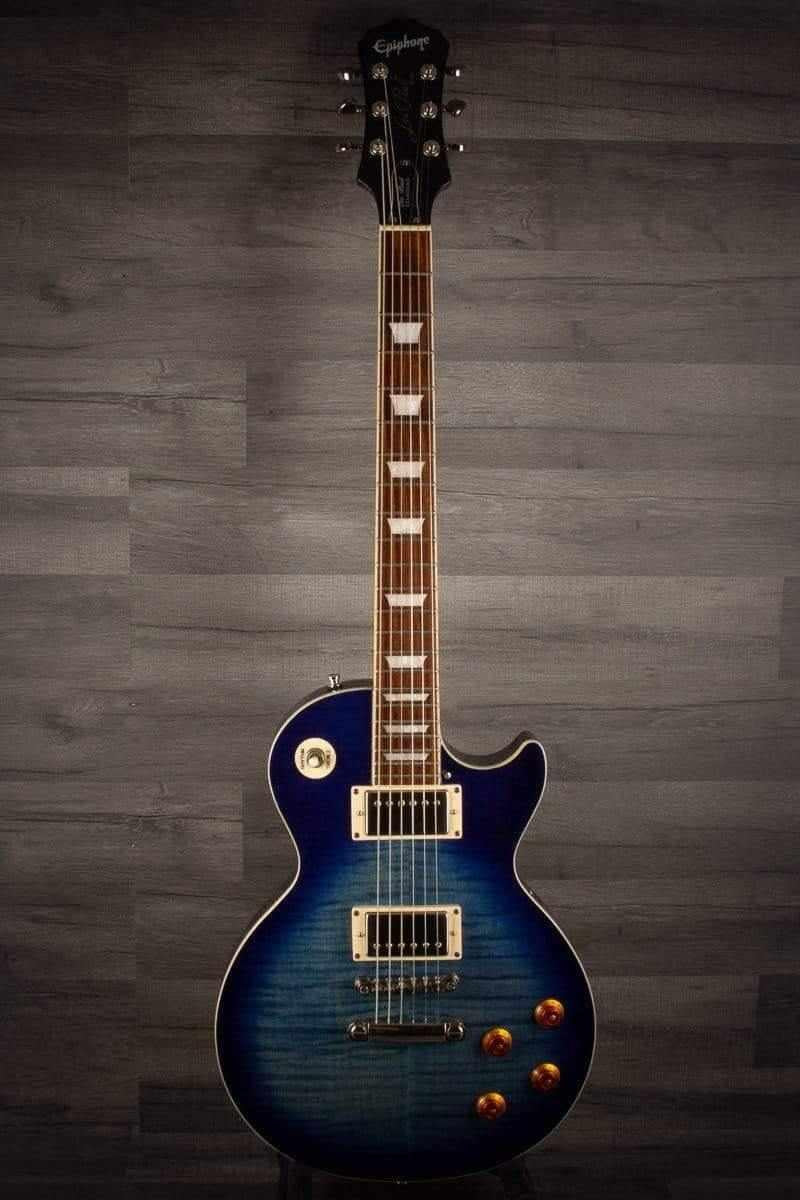 USED - Epiphone Les Paul Standard Plus Top Trans Blueburst