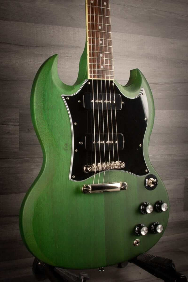 Epiphone Electric Guitar USED - Epiphone SG Classic Worn P-90s - Inverness Green