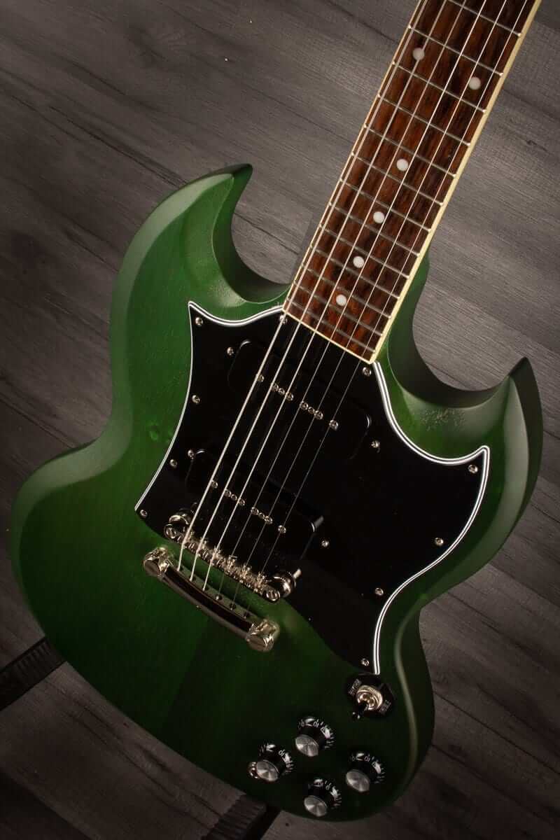USED - Epiphone SG Classic Worn P-90s - Inverness Green