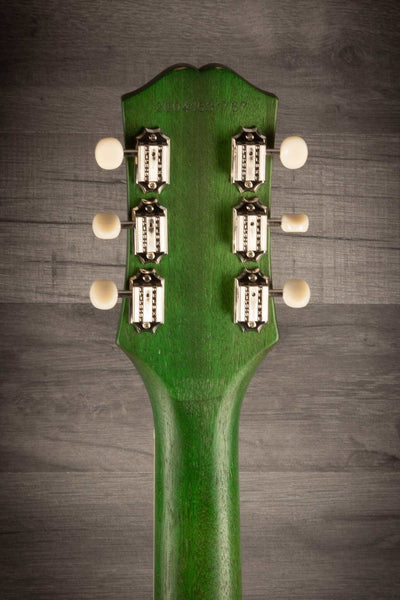 USED - Epiphone SG Classic Worn P-90s - Inverness Green, inc pod case