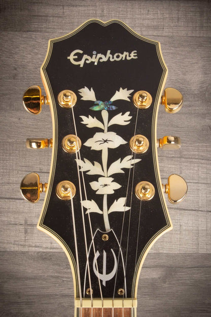 USED - Epiphone Sheraton ii - Natural, Gold Hardware - 2011