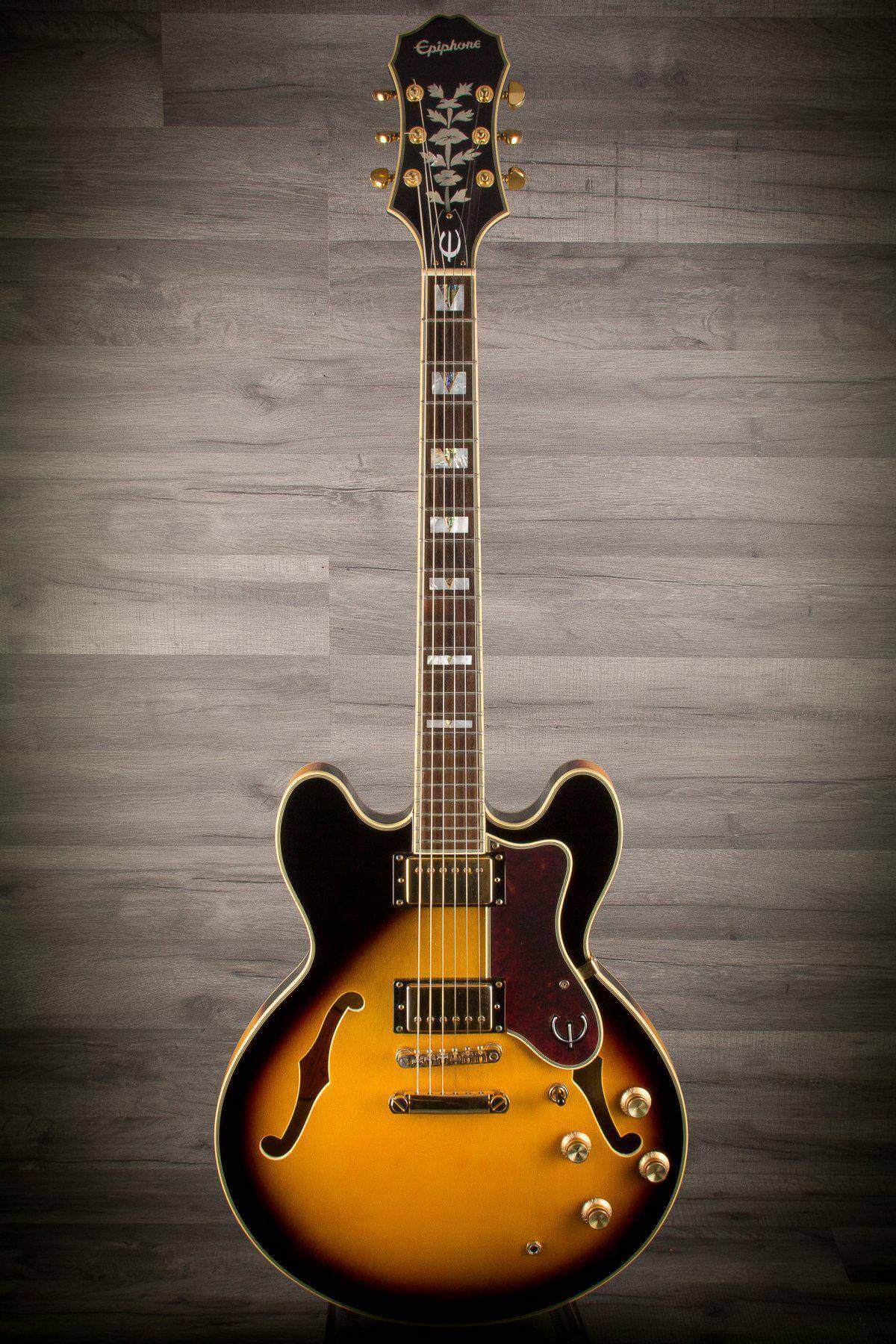 USED - Epiphone Sheraton II Pro (Vintage Sunburst) W/Hardcase