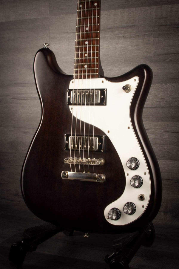 USED - Epiphone Wilshire 66 reissue, mini humbuckers. aged black