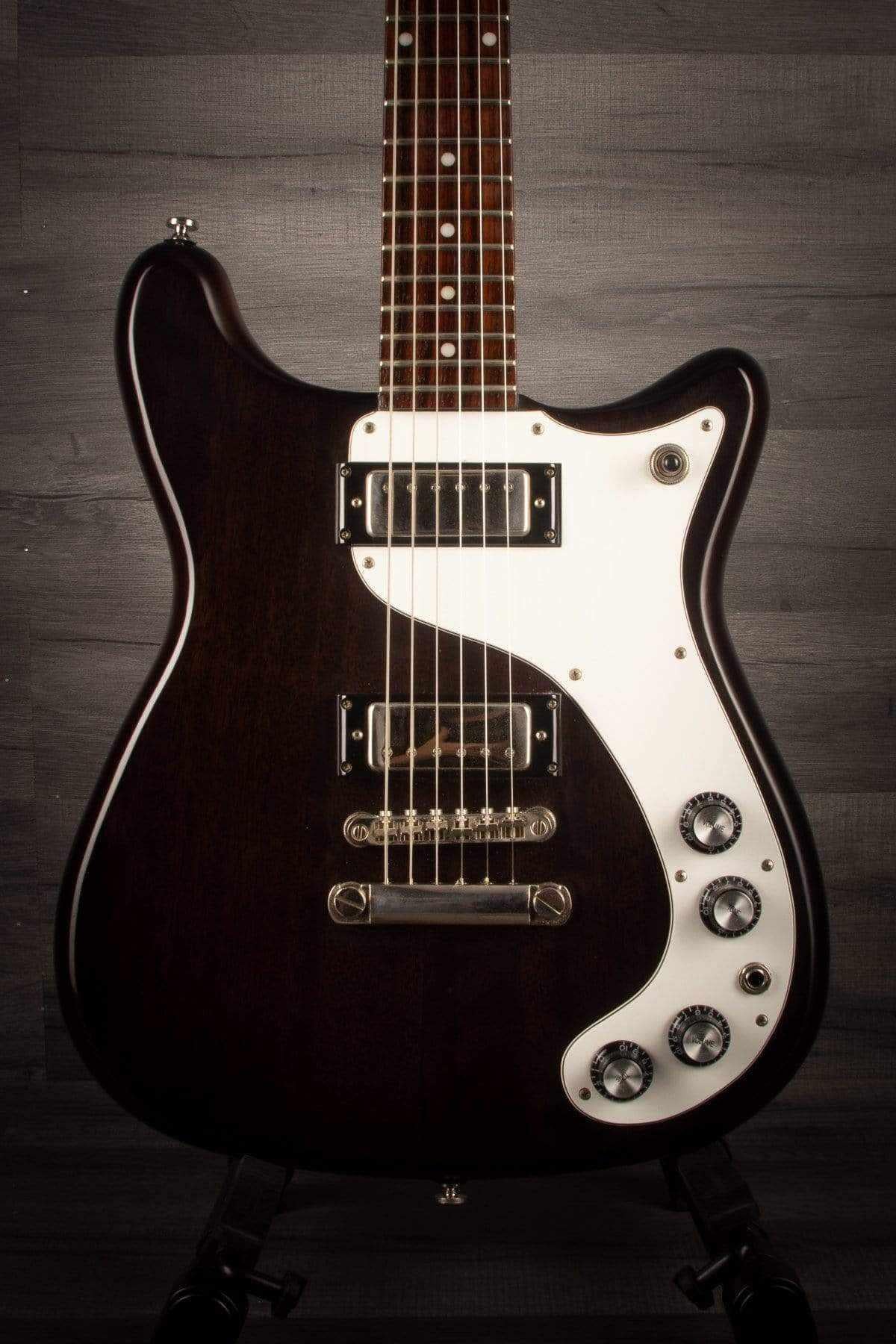 USED - Epiphone Wilshire 66 reissue, mini humbuckers. aged black
