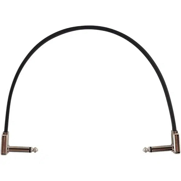 Ernie Ball Accessories Ernie Ball 12” Flat Ribbon Patch Cable Black
