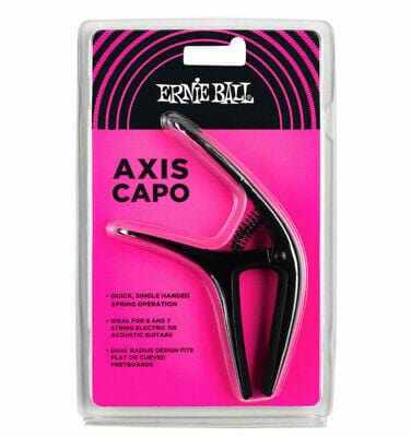 Ernie Ball Accessories Ernie Ball Axis Capo - Black