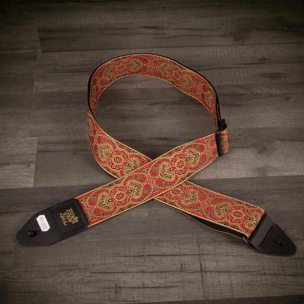 Ernie Ball Jacquard Guitar Strap - Crimson Paisley