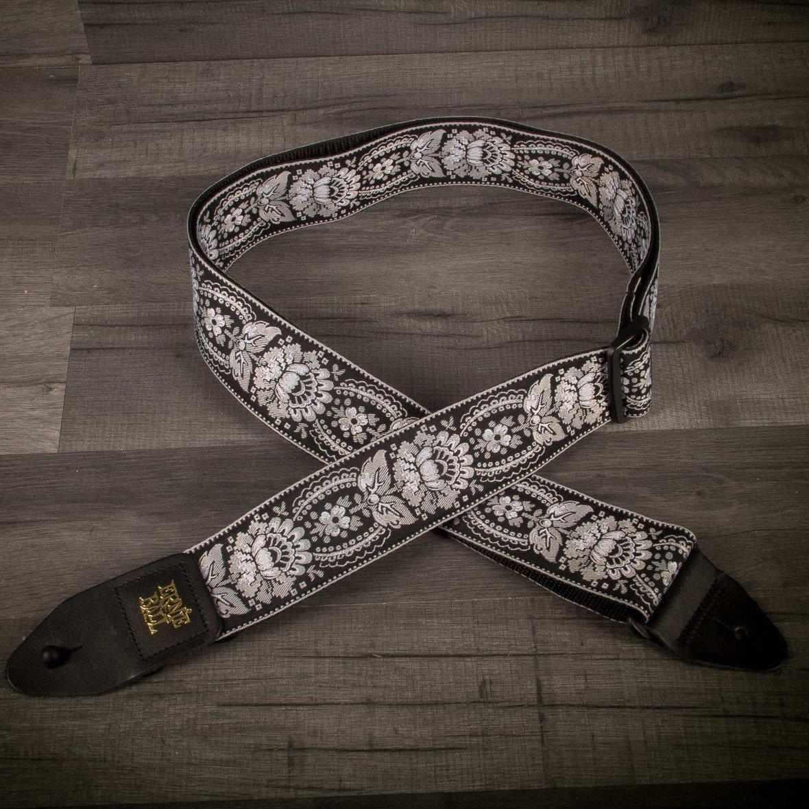 Ernie Ball Jacquard Guitar Strap - Silver Orleans