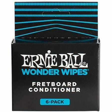 Ernie Ball Wonder Wipes Fretboard Conditioner Pack - 6 Pack