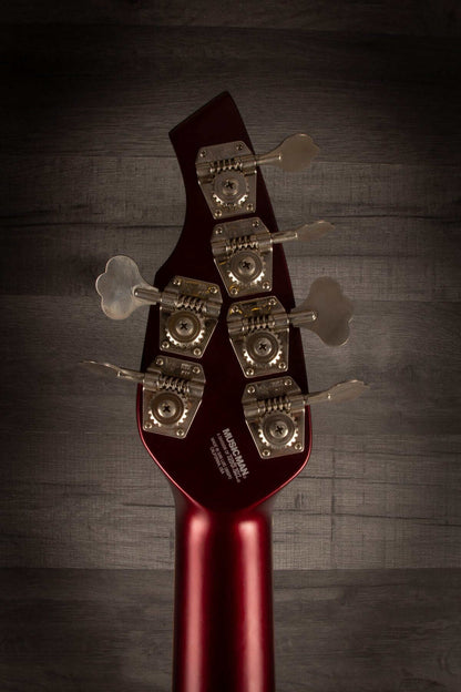 USED Musicman Bongo HH 6 String in Candy Apple Red