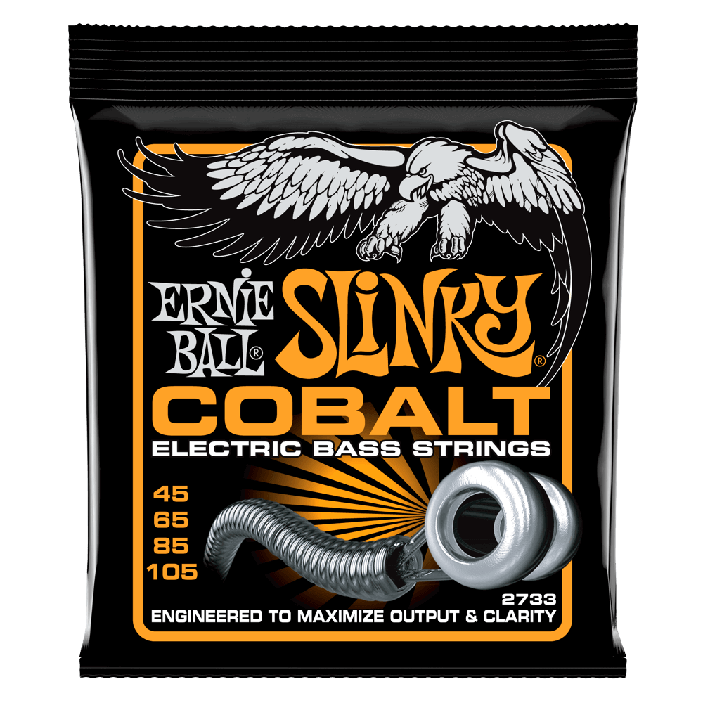 Ernie Ball Strings Ernie Ball 2733 Slinky Cobalt Round Bass 45 - 105