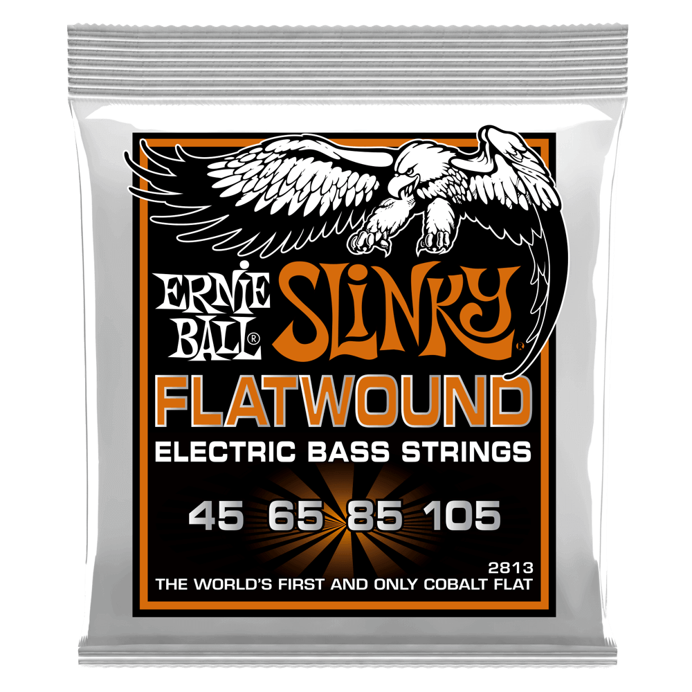 Ernie Ball 2813 Slinky Flatwound Bass 45 - 105 Guitar String