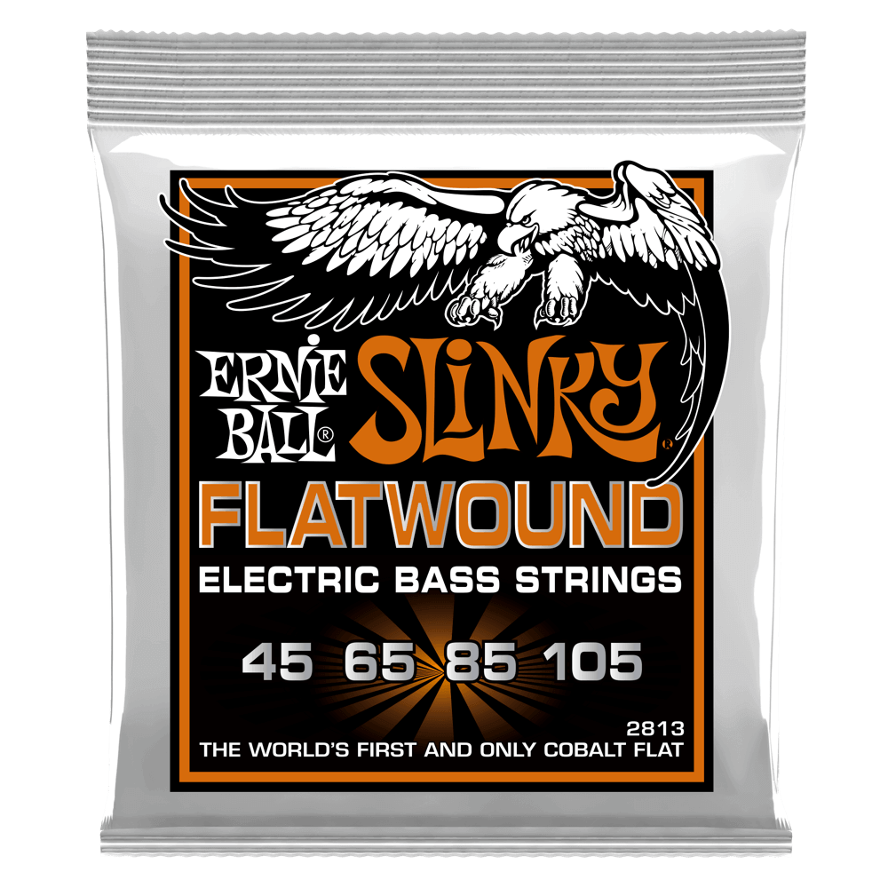 Ernie Ball Strings Ernie Ball 2813 Slinky Flatwound Bass 45 - 105