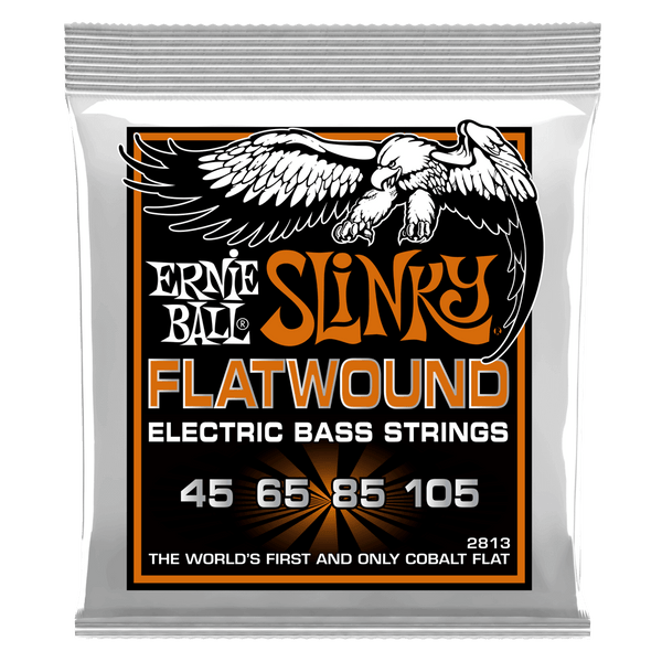 Ernie Ball Strings Ernie Ball 2813 Slinky Flatwound Bass 45 - 105