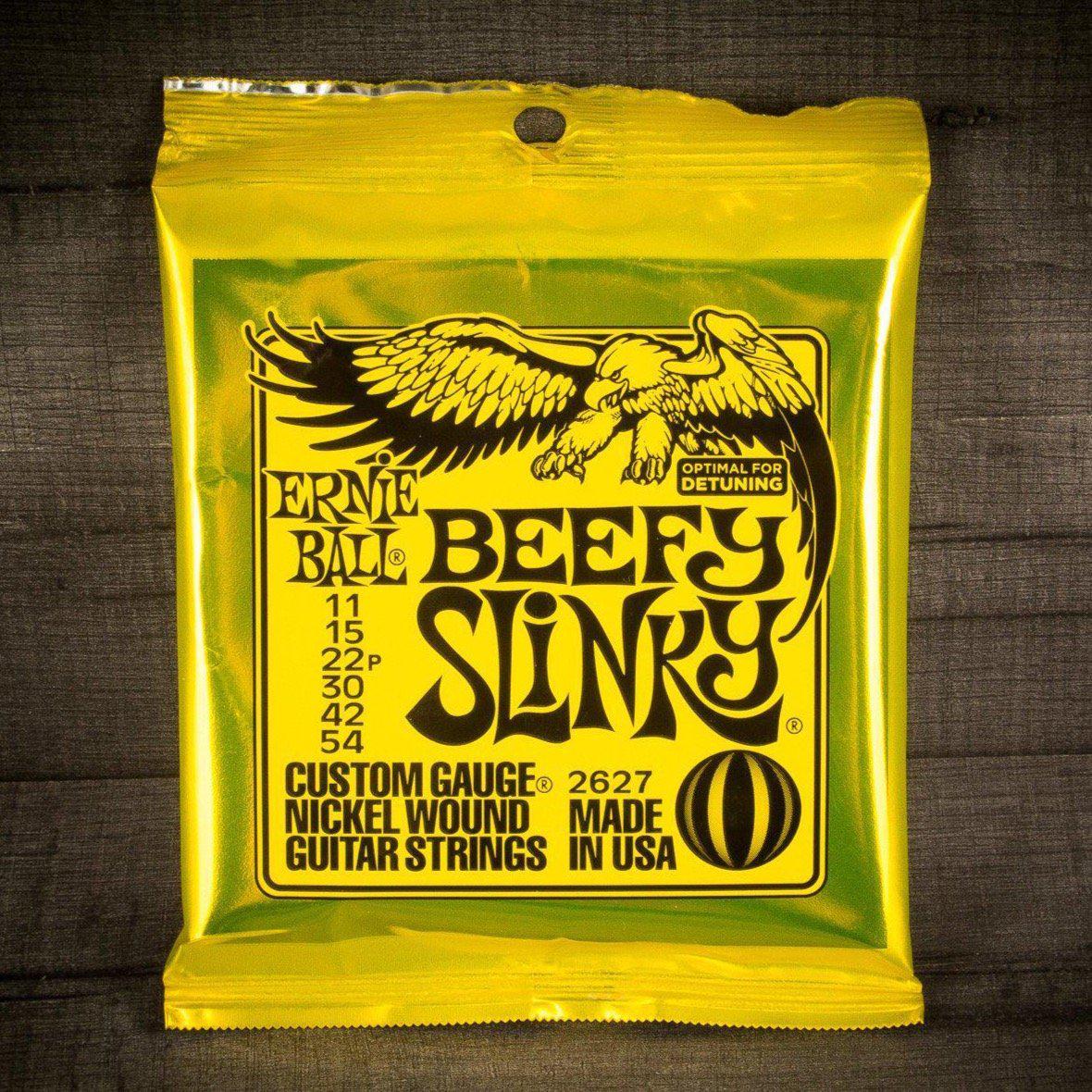Ernie Ball Beefy Slinky 2627 Guitar Strings 11-54