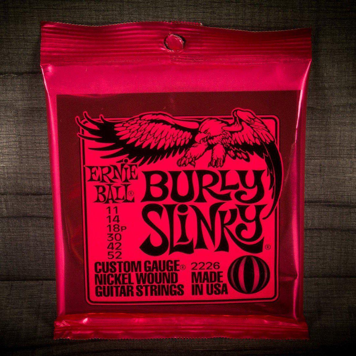 Ernie Ball Strings Ernie Ball Burly Slinky 2226 Guitar Strings 11-52