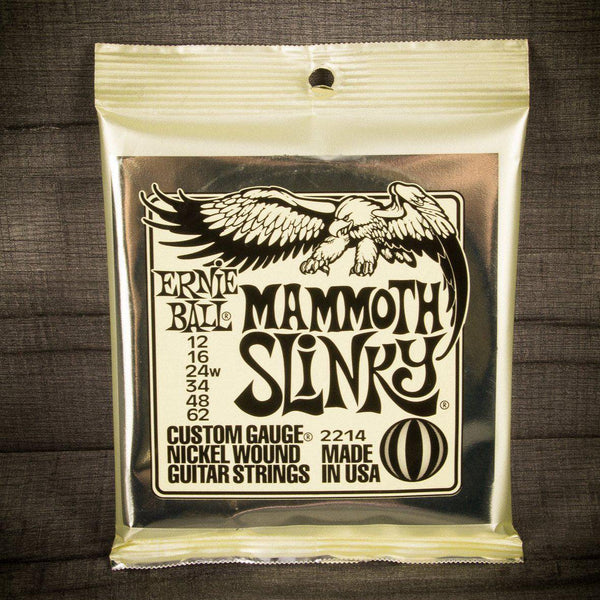 Ernie Ball Strings Ernie Ball Mammoth Slinky 2214 Guitar Strings 12-62