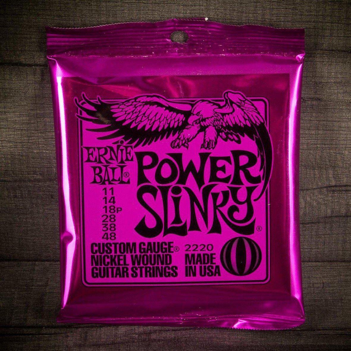 Ernie Ball Power Slinky 2220 Guitar Strings 11-48
