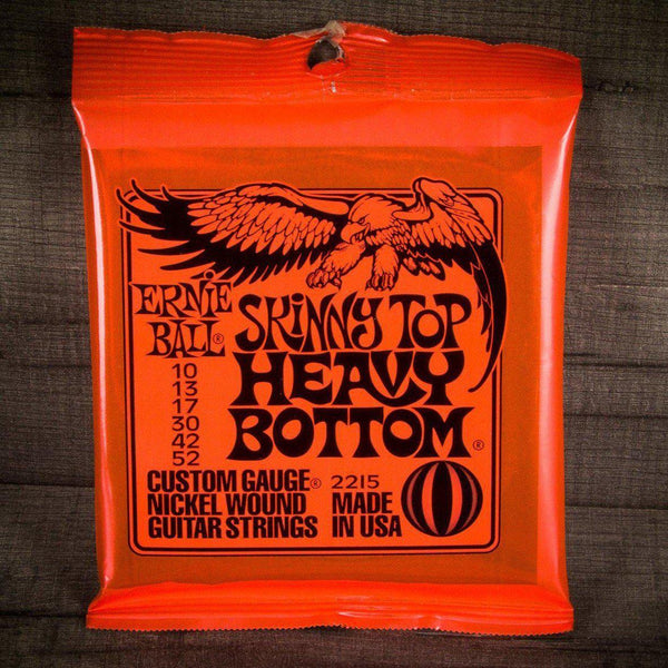 Ernie Ball Strings Ernie Ball Skinny Top Heavy Bottom 2215 Guitar Strings 10 - 52