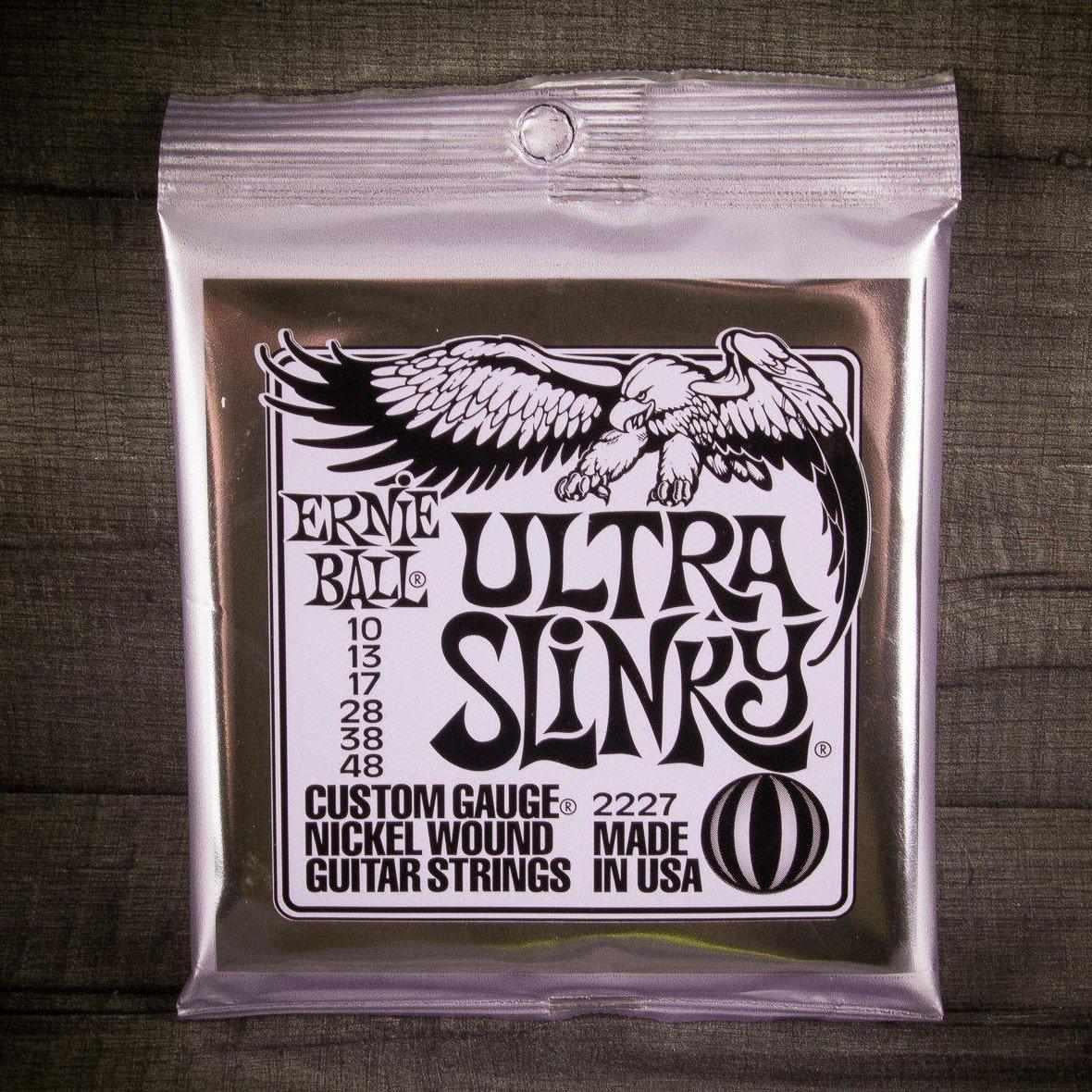 Ernie Ball Ultra Slinky 2227 Guitar Strings 10-48