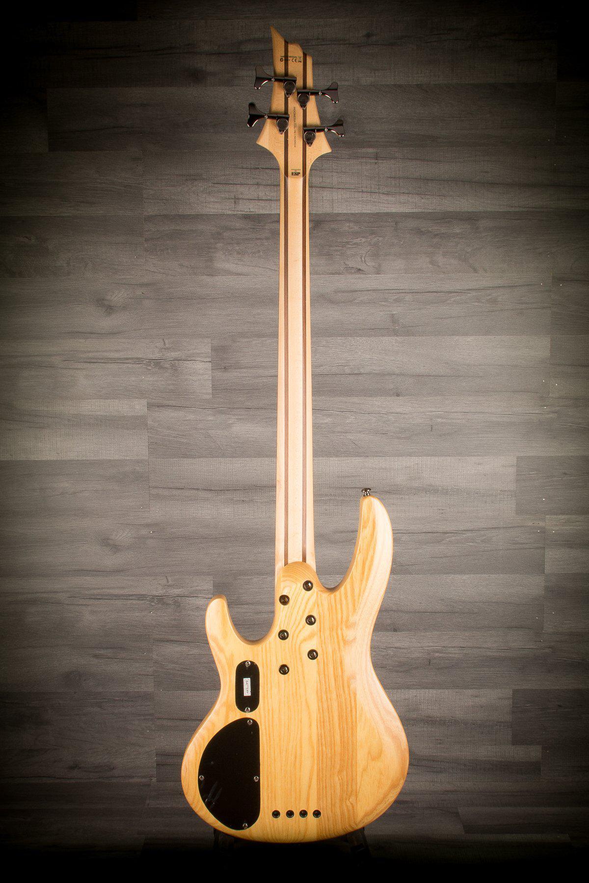 ESP Bass Guitar USED - ESP LTD B-204SM FL Natural