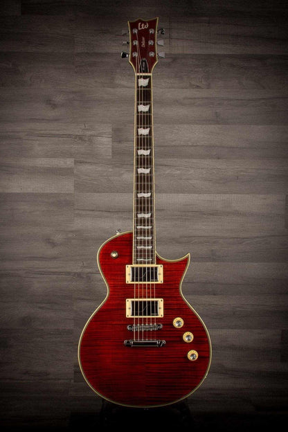 USED - ESP LTD EC-1000FM Fluence Deluxe Series, Tiger Eye