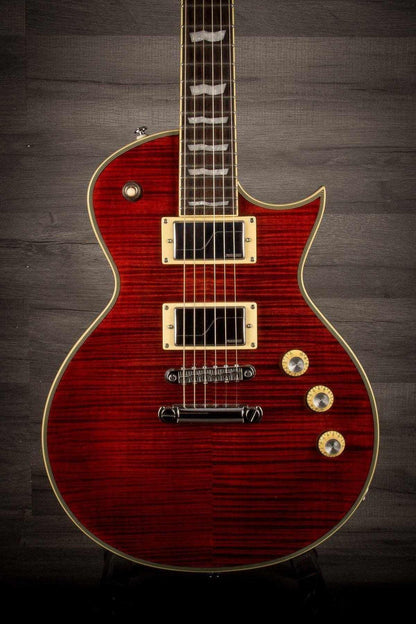 USED - ESP LTD EC-1000FM Fluence Deluxe Series, Tiger Eye