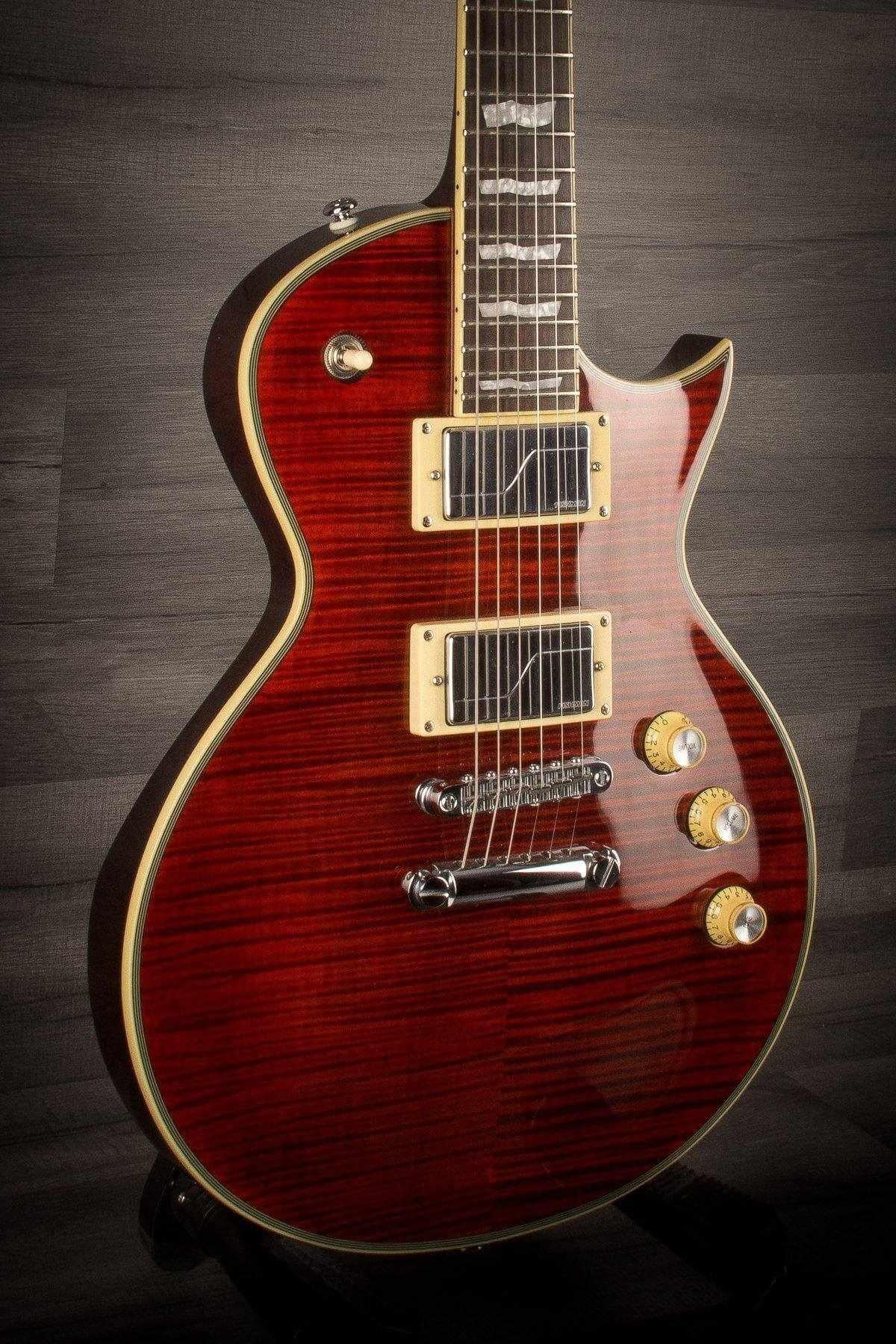 USED - ESP LTD EC-1000FM Fluence Deluxe Series, Tiger Eye